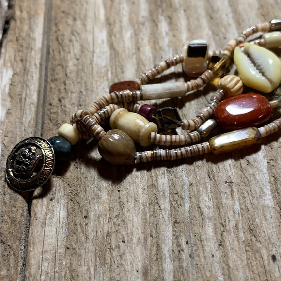 🌺Bohemian Beach comber’s handmadeOOAK multi strand bracelet - Picture 5 of 6